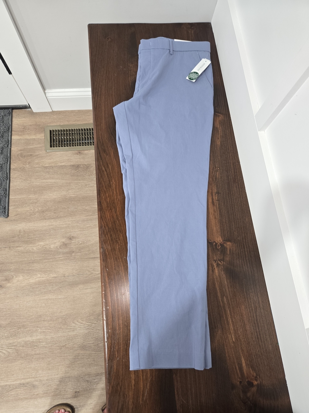 Tommy Hilfiger Men's Slate Blue Dress Pants